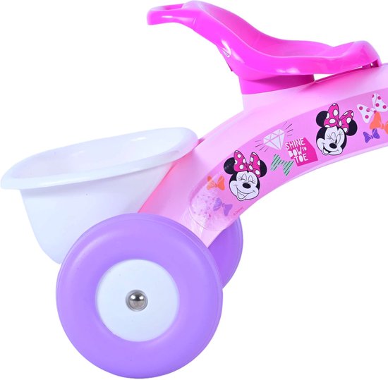 Disney Minnie Mouse Driewieler Met Mandje Meisjes Roze - volare