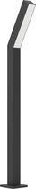 EGLO Ugento Lampe sur pied - Lampe sur pied Extérieur - Éclairage de chemin - LED - 79 cm - Zwart/ Wit