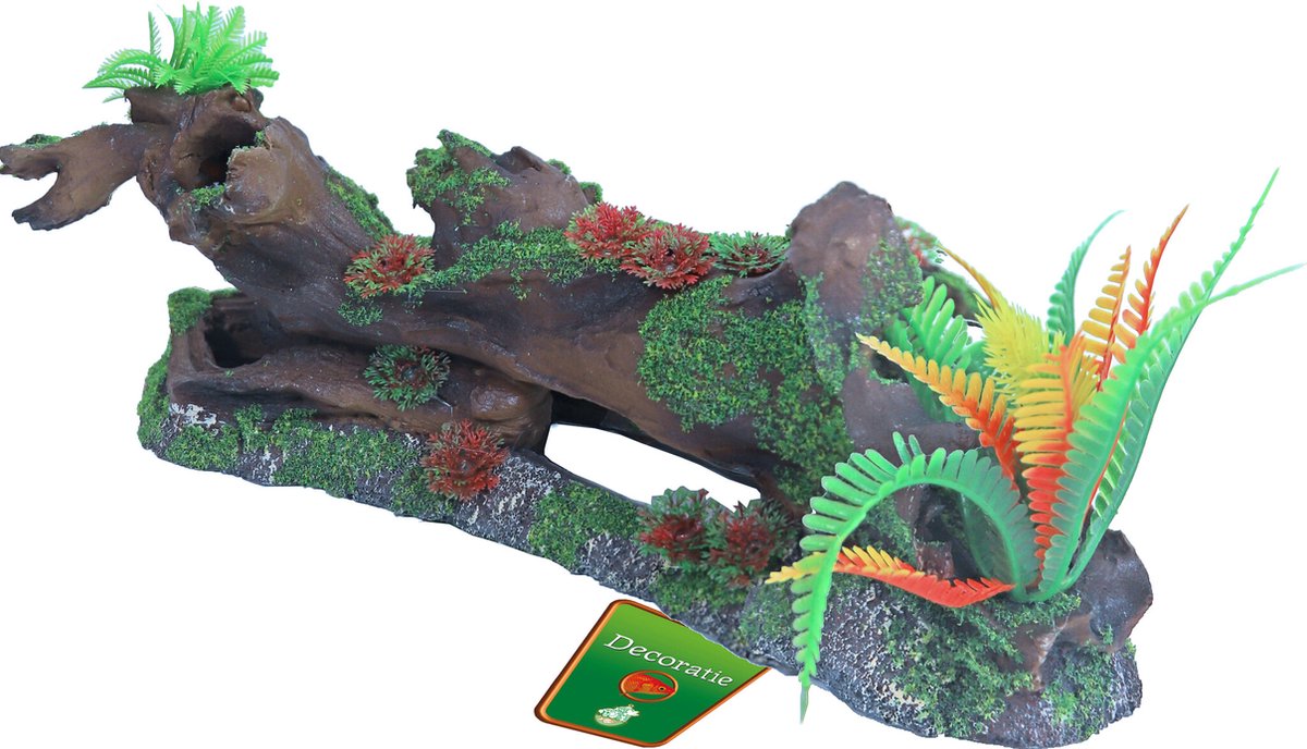 De Boon Boomstronk + Mos En Plant 40CM