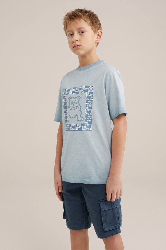 WE Fashion Jongens T-shirt met opdruk