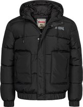 Lonsdale Heren winterjas met capuchon regular fit DOLLAGH