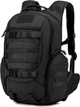 Militaire rugzak - Leger rugzak - Tactical backpack - Leger backpack - Leger tas - 27,5 x 22 x 44 cm - 28L - Zwart