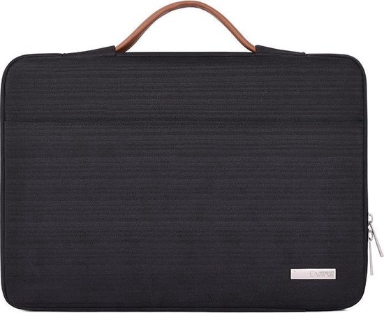 Housse pour ordinateur portable 13,3 pouces avec poignée - Housse pour ordinateur portable - Zwart
