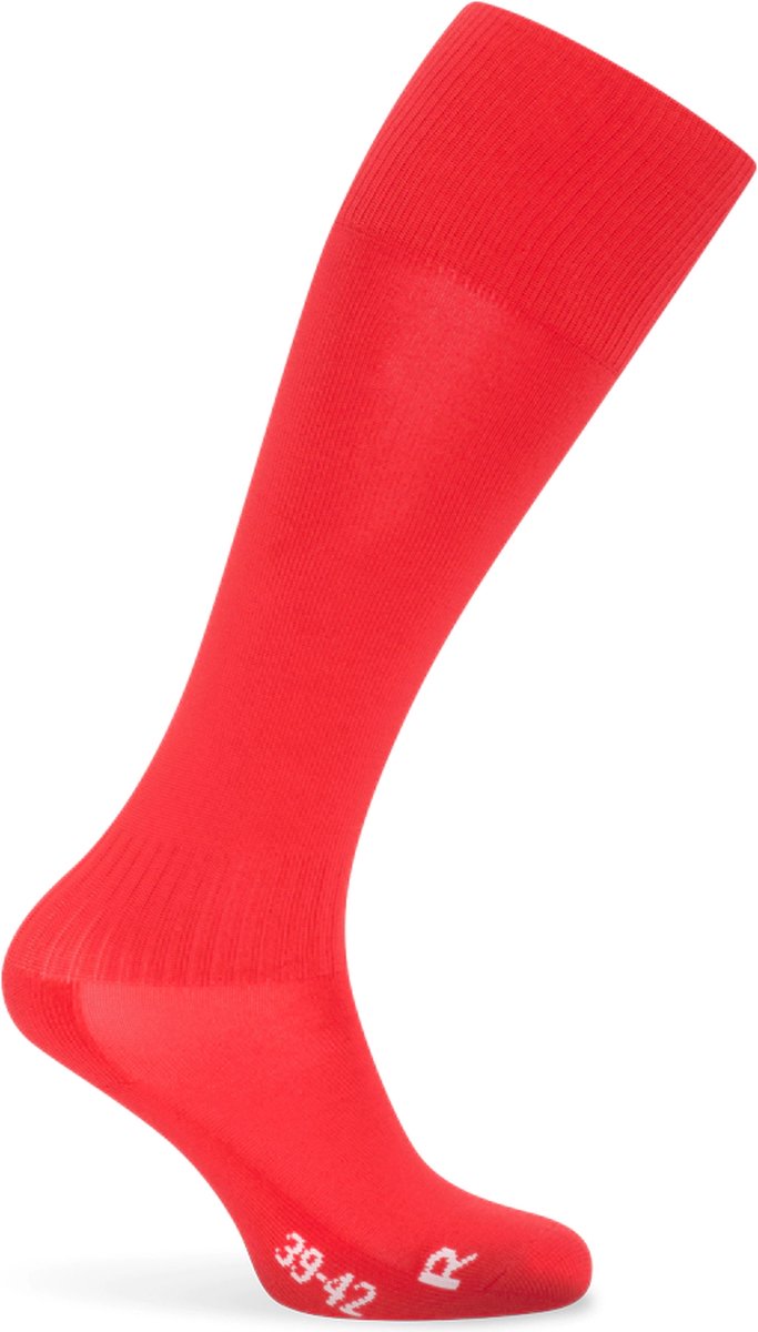 Rode voetbalsokken - sportsokken - maat 31/34 - sokken voor training - rood