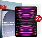 Protecteur d'écran pour tablette Rosso adapté à Rosso Apple iPad Pro 12.9 | Feuille d'affichage en TPU | Ultra clair | Case Friendly | Film Protecteur Duo Pack | 2-Pack