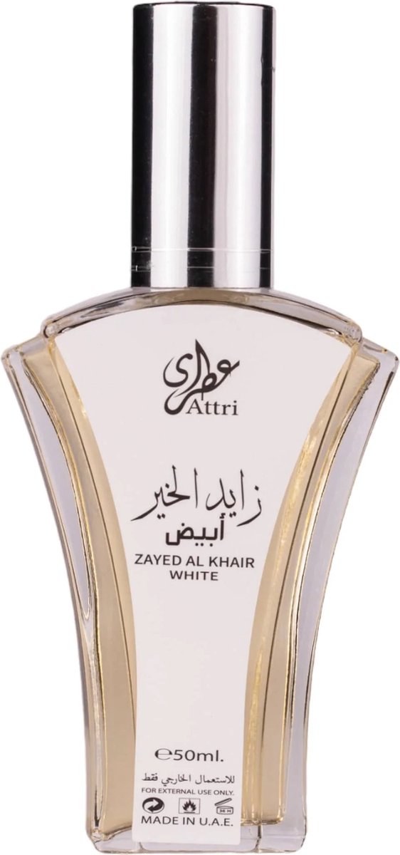 Goedkoopste Attri Zayed Al Khair White - Men's fragrance - Eau de Parfum - 50ml