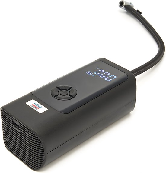 NITECORE AP10 Compacte elektrische luchtpomp met licht, 3600 mAh batterij, inflatie deflatie USB-C oplaadbare pomp voor luchtbed, luchtmatras, zwemring, vacuümzakken, kajakzwembad