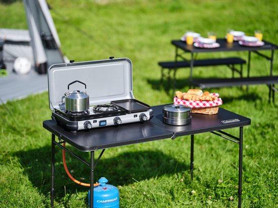 Campingaz kettle - camping waterketel - campingkookset - RVS van Merkloos — afbeelding 5