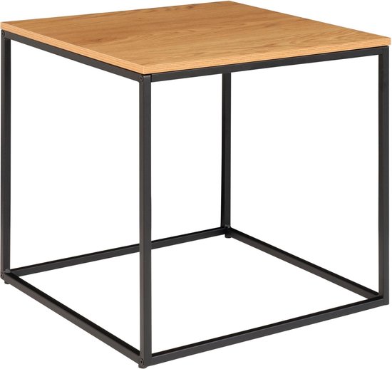 Scandibasic - Salontafel - eiklook - melamine spaanplaat - 45x45x45cm