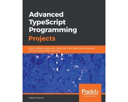 Omslag van Advanced TypeScript Programming Projects