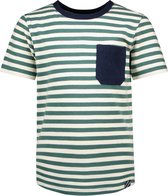 B. Nosy Y402-6424 Jongens T-shirt - GROOVY STRIPE - Maat 122-128