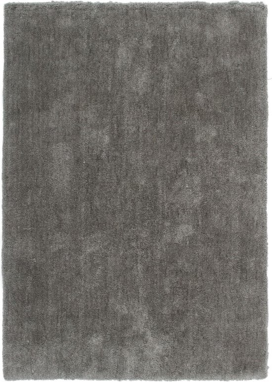 Lalee Velvet | Modern Vloerkleed Hoogpolig | Platin | Tapijt | Karpet | Nieuwe Collectie 2024 | Hoogwaardige Kwaliteit | 120x170 cm