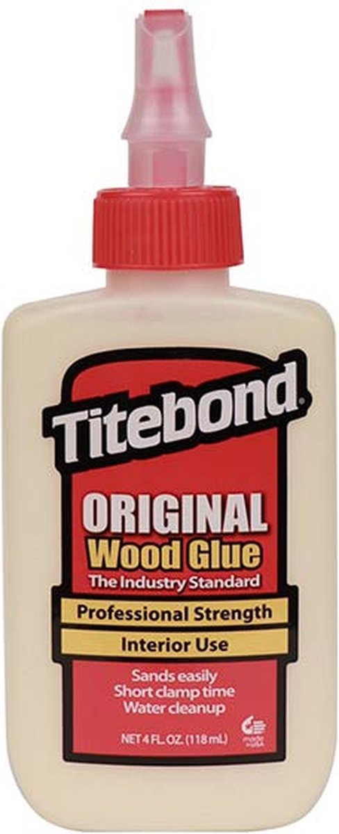 Titebond lijm titebond, original wood glue, 118ml