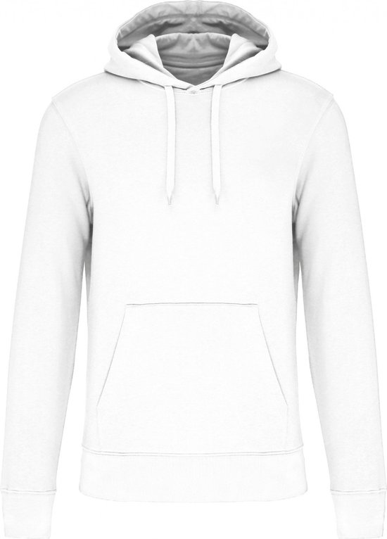Sweatshirt Heren 3XL Kariban Lange mouw White 85% Katoen, 15% Polyester