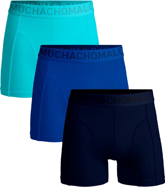 Muchachomalo Heren Boxershorts Microfiber - 3 Pack - Maat XL - Mannen Onderbroeken Microfiber