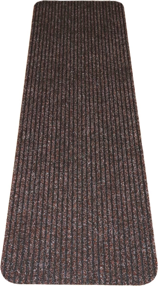 PRIMA - Heavy Duty - Keukenmat - donker bruin - zwart - 50x140cm - antislip