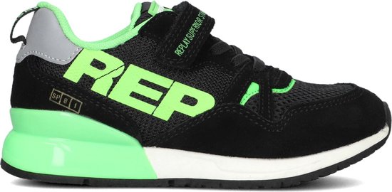 Replay Shoot Jr8 Lage sneakers - Jongens - Zwart - Maat 28