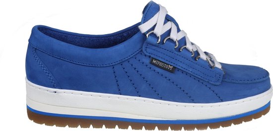 Mephisto Super lady - dames sneaker - blauw - maat 37.5 (EU) 4.5 (UK)