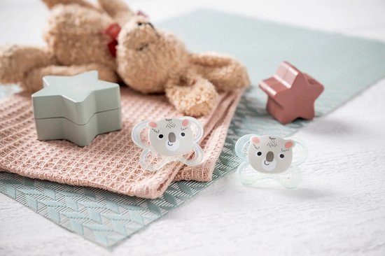 Tigex - 2 Mini Fopspenen - 0-6 m - 0-6 maanden van Tigex — afbeelding 2