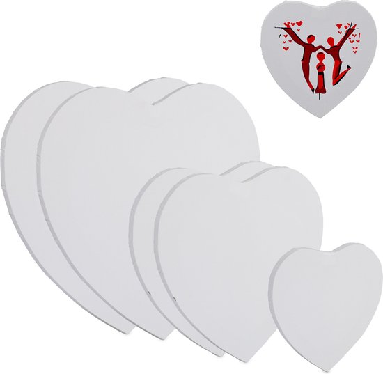 Toppoint Canvas schildersdoek - 40 x 60 cm - schilderen | Fun en Feest