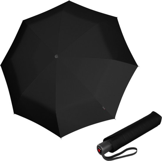 Knirps Paraplu / Paraplu - Opvouwbaar - Automatisch Open - A.200 Medium Duomatic - Black Black
