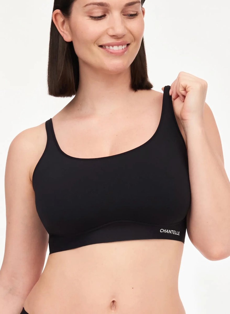Chantelle softstretch - spacer bralette - zwart