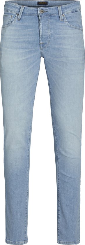 Blauwe used jeans broek MELVIN slim fit katoen stretch