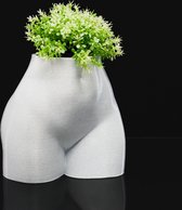 Vaas Met Vrouwelijk Lichaam | Vrouwenbeeldje Decoratie In Huis | Gepersonaliseerd | Kies Je Eigen Kleur | 3D Print | Vrouwelijke & Mannelijke Vorm | Huisdecoratie | Bloempot | Plantenbak | Goede Hydratatie voor je planten