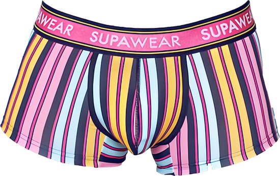 Supawear Sprint Trunk Stripes - MAAT M - Heren Ondergoed - Boxershort voor Man - Mannen Boxershort