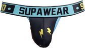 Supawear Sprint Thunda Jockstrap Underwear Black Thunder - Jockstrap homme - Sous-vêtements gay - Jockstrap