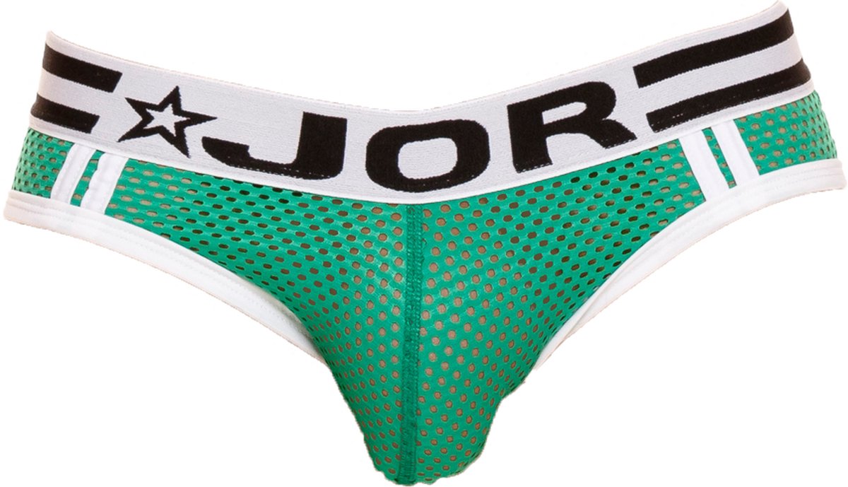 JOR Speed Brief Green - MAAT XL - Heren Ondergoed - Slip voor Man - Mannen Slip