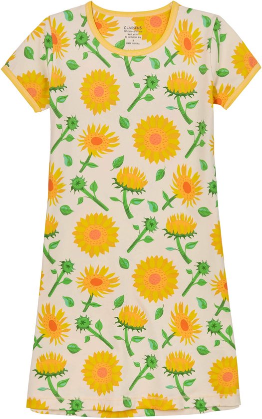 Claesen's® - Jurk - Sunflower - 95% Katoen - 5% Lycra