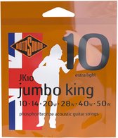 Snarenset akoestische gitaar Rotosound Jumbo King JK10