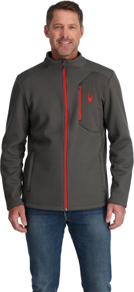 Spyder Bandit Fleece Voering Met Ritssluiting Groen S Man
