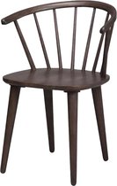 Nordiq Carmen Dining Chair - Chaise de bar en bois - Marron