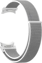 Bracelet en nylon - adapté pour Samsung Galaxy Watch 6 / Watch 6 Classic - blanc cassé
