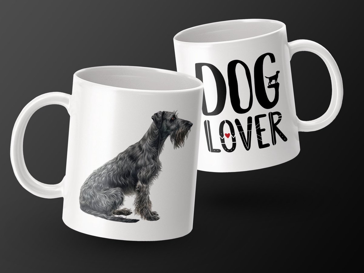 Mok Scottish Deerhound dog - Hond/ dog lover