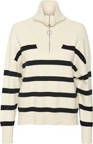 VERO MODA VMSABA STRIPE LS HIGHNECK BLOUSE GA NOOS Dames Trui - Maat XXL