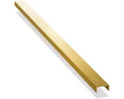 Akudeco® Akoestische wandpanelen - Akupanel - Decoratiestrip - Goud - 60 cm