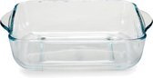 Pasabahce Ovenschaal van borosilicaat glas - vierkant - 2 Liter - 25,5 x 22 x 6 cm