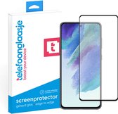 Telefoonglaasje Basic Screenprotectors Geschikt voor Samsung Galaxy S21 FE - Volledig Dekkend - Gehard Glas Basic Screenprotector Geschikt voor Samsung Galaxy S21 FE - Eenvoudige Beschermglas van rand tot rand