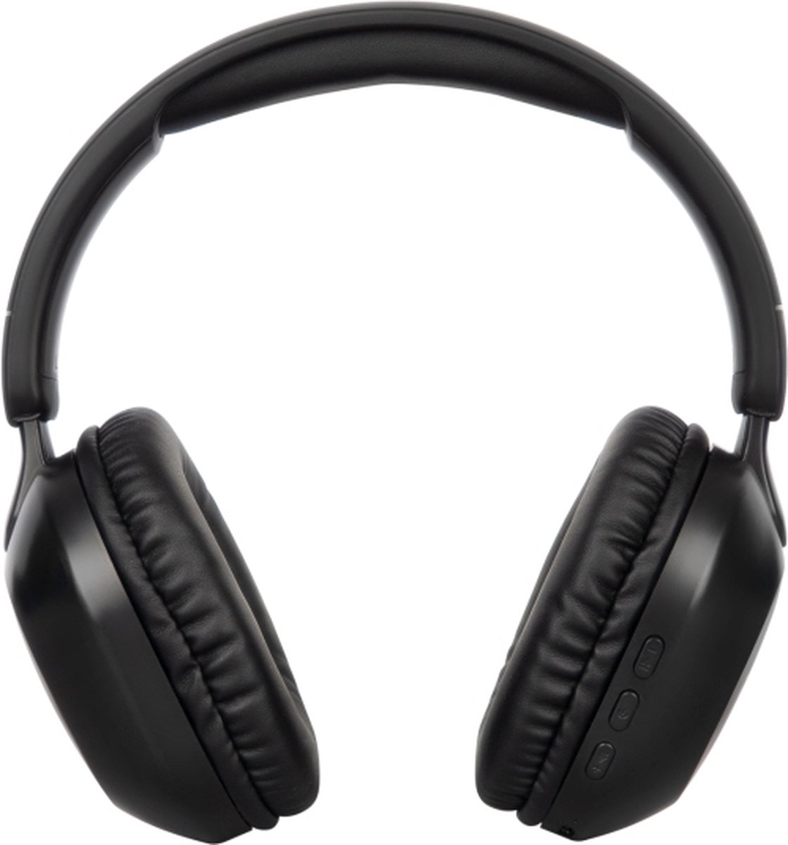 Vultech HBT-20BK hoofdtelefoon/headset Draadloos Hoofdband Oproepen/muziek USB Type-C Bluetooth Zwart