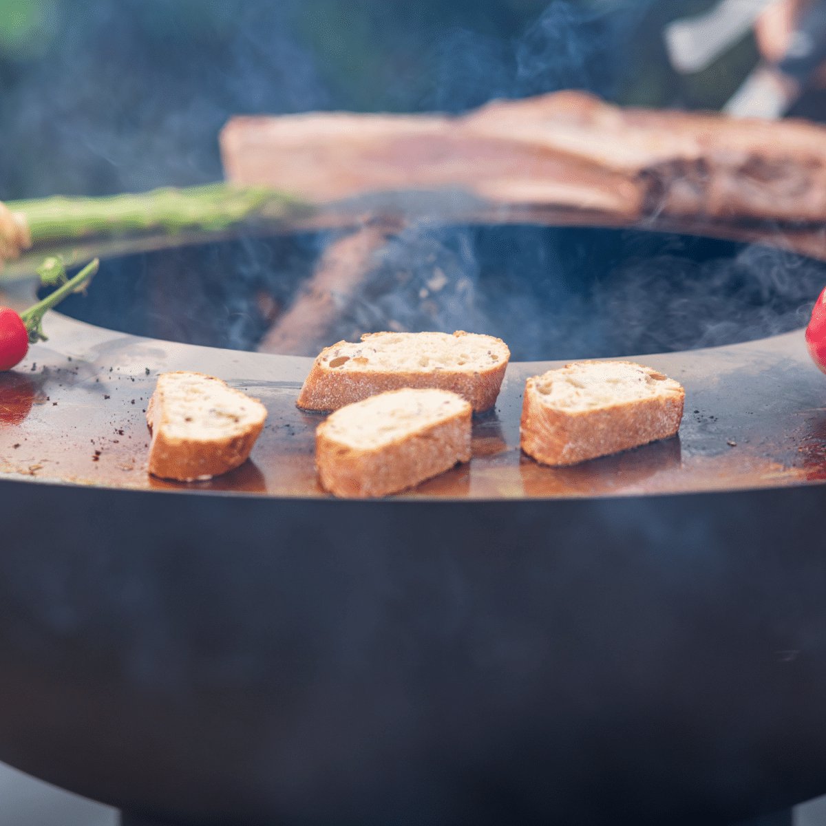 RedFire Onyx Classic Vuurschaal BBQ - Ø 80 cm - Zwart