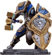 Mcfarlane Toys World Of Warcraft Actie Mens: Paladijn/krijger 15 Cm Figuur Bruin