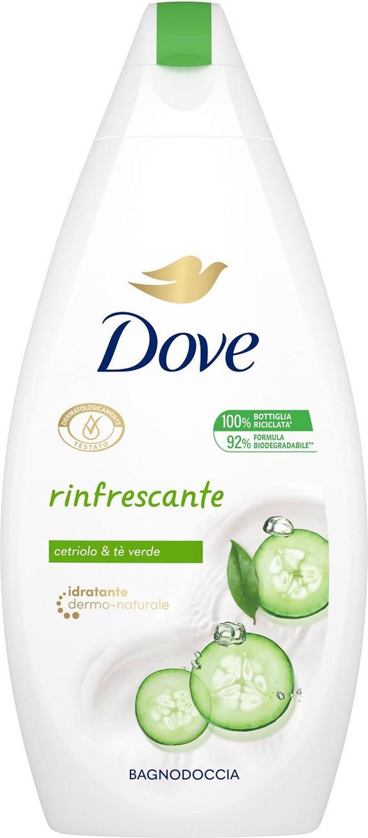 Goedkoopste Dove - Douchegel - Refreshing - Komkommer & Groene thee - Verfrissend - 400 ml