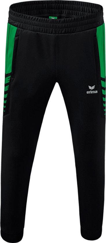 ERIMA Six Wings Worker Broek Kind Zwart-Smaragd Maat 152