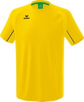 Erima Liga Star Training T-Shirt Kinderen - Geel / Zwart | Maat: 140