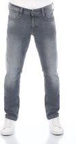Mustang Heren Jeans Broeken Oregon tapered Fit Grijs Volwassenen Denim Jeansbroek