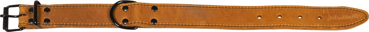 Jack And Vanilla - Halsbanden - Black Label Brede Halsband - Cognac - 30mmx40cm 45/7932 - 175519
