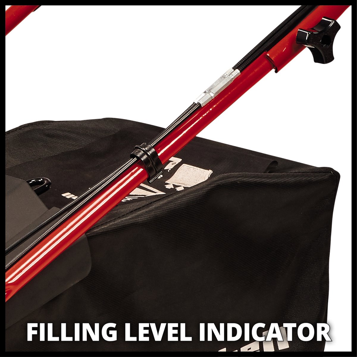 Einhell Benzine Grasmaaier GC-PM 46/5 S - 132 cm³ - 2 kW - 4-takt - Maaibreedte: 46 cm - Aanbevolen gazonoppervlakte: tot 1400 m² - 65 L opvangbak - Maaihoogte: 25-80 mm – foto 3